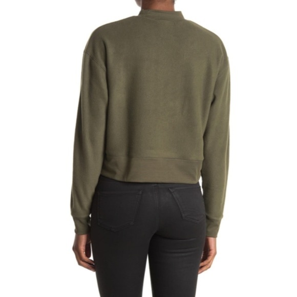 Abound Mock Neck Fleece Pullover - Picture 2 of 9